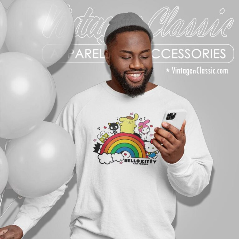 Hello Kitty And Friends Rainbow Sweatshirt Hello Kitty And Friends Rainbow Sweatshirt