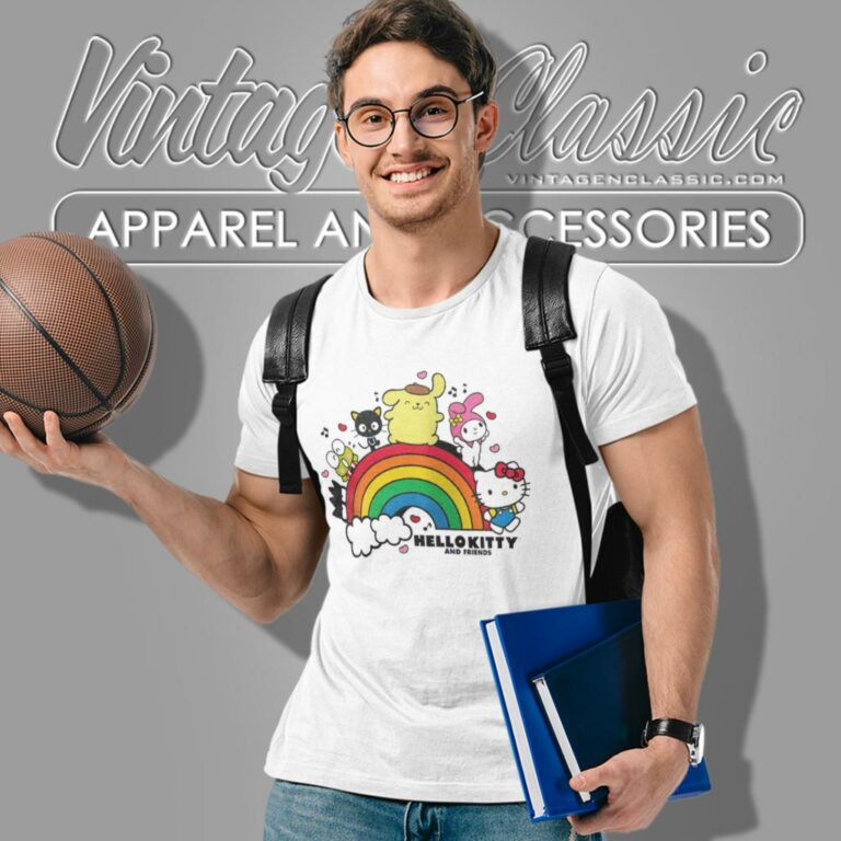 Hello Kitty And Friends Rainbow T Shirt Hello Kitty And Friends Rainbow T Shirt