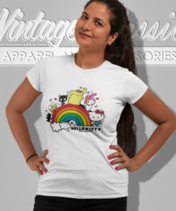 Hello Kitty And Friends Rainbow Women T Shirt