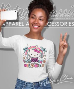 Hello Kitty Beach Vacation Long Sleeve Tee