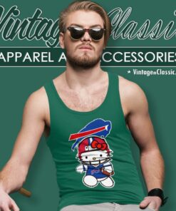Hello Kitty Buffalo Bills Tank Top Racerback