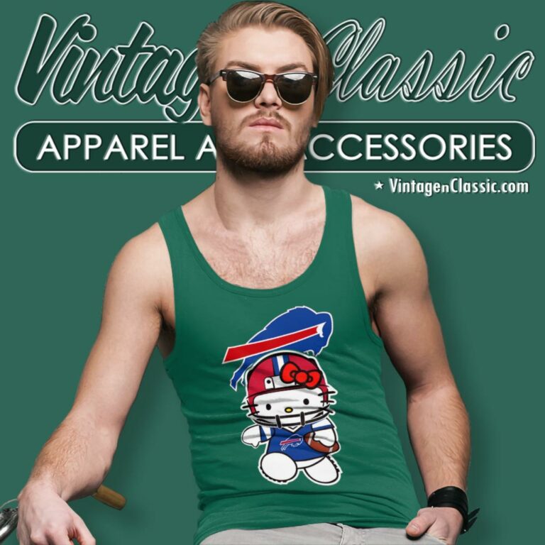 Hello Kitty Buffalo Bills Tank Top Racerback Hello Kitty Buffalo Bills Tank Top Racerback