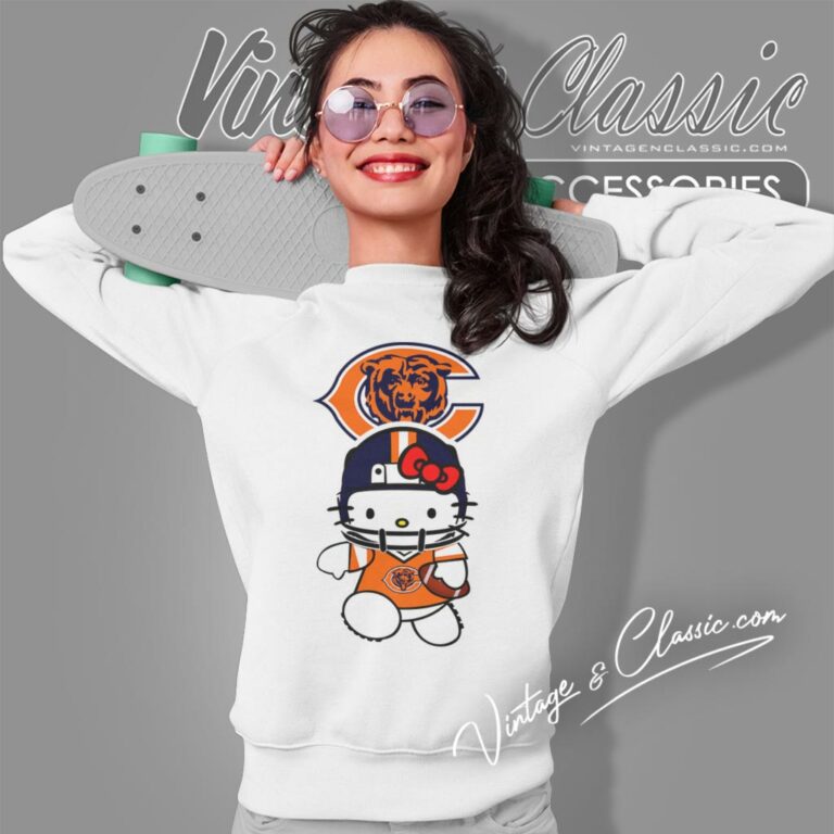 Hello Kitty Chicago Bears Sweatshirt Hello Kitty Chicago Bears Sweatshirt