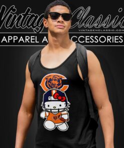 Hello Kitty Chicago Bears Tank Top Racerback