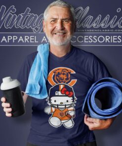 Hello Kitty Chicago Bears V Neck TShirt
