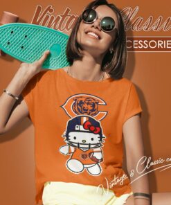 Hello Kitty Chicago Bears Women T Shirt