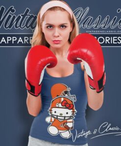 Hello Kitty Cleveland Browns Tank Top Racerback
