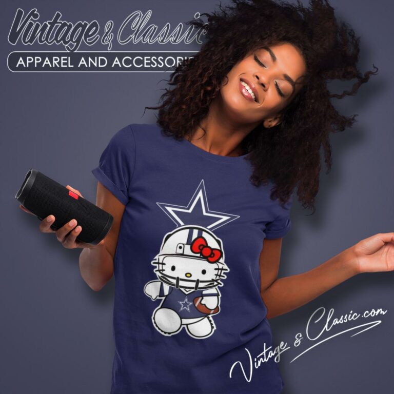 Hello Kitty Dallas Cowboys Women T Shirt Hello Kitty Dallas Cowboys Women T Shirt