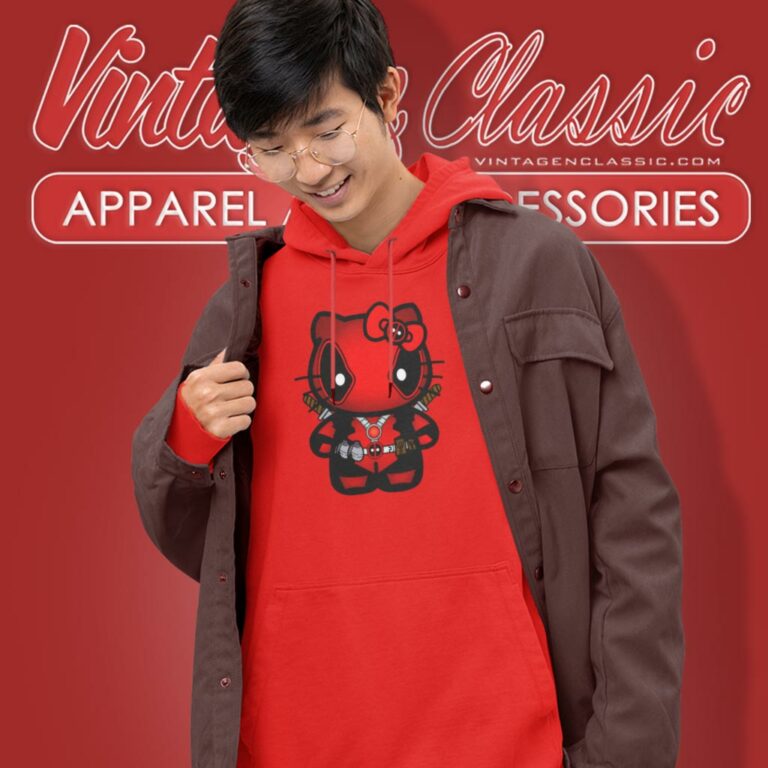 Hello Kitty Deadpool Hoodie Hello Kitty Deadpool Hoodie