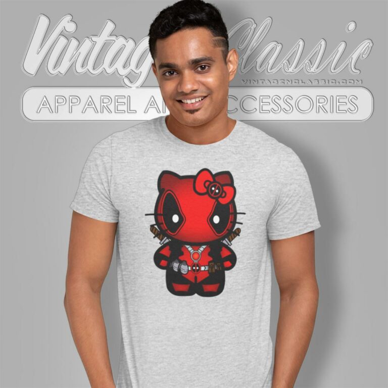 Hello Kitty Deadpool T Shirt Hello Kitty Deadpool T Shirt