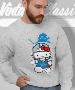 Hello Kitty Detroit Lions Shirt 4 Hello Kitty Detroit Lions Sweatshirt