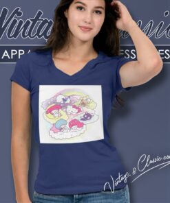 Hello Kitty Dreams V Neck TShirt