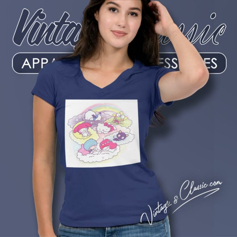 Hello Kitty Dreams V Neck TShirt Hello Kitty Dreams V Neck TShirt