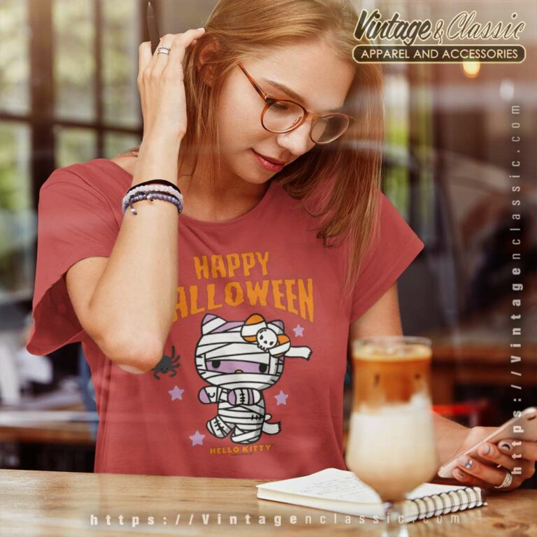 Hello Kitty Happy Halloween Shirt Women TShirt Hello Kitty Happy Halloween Shirt Women TShirt