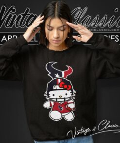 Hello Kitty Houston Texans Sweatshirt