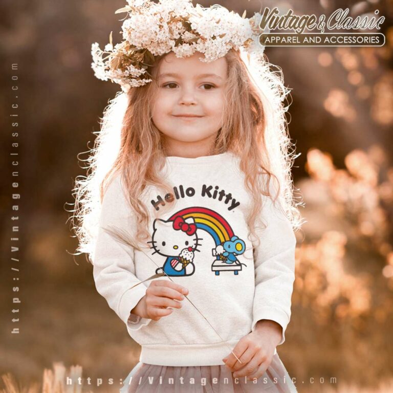 Hello Kitty Ice Cream Party Kid Sweatshirt Hello Kitty Ice Cream Party Kid Sweatshirt