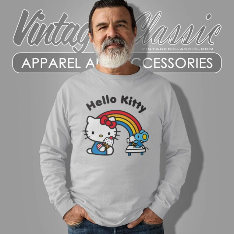 Hello Kitty Ice Cream Party Long Sleeve Tee Hello Kitty Ice Cream Party Long Sleeve Tee