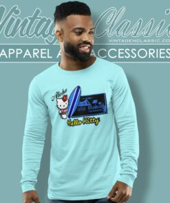 Hello Kitty In Hawaii Aloha Shirt 3 Hello Kitty In Hawaii Aloha Long Sleeve Tee