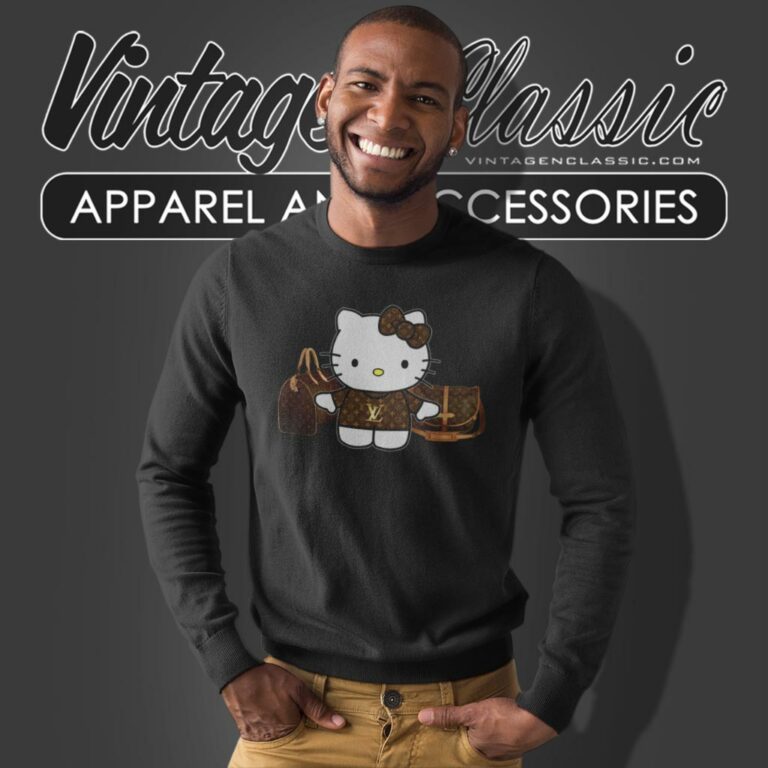 Hello Kitty Louis Vuitton Sweatshirt Hello Kitty Louis Vuitton Sweatshirt