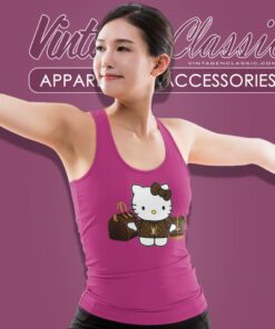 Hello Kitty Louis Vuitton Tank Top Racerback