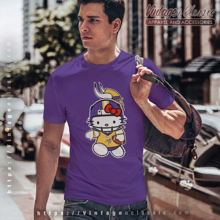 Hello Kitty Love Minnesota Vikings Shirt Hello Kitty Love Minnesota Vikings Shirt