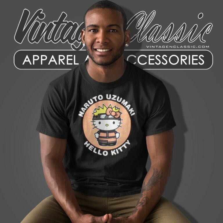 Hello Kitty Naruto Uzumaki T Shirt Hello Kitty Naruto Uzumaki T Shirt