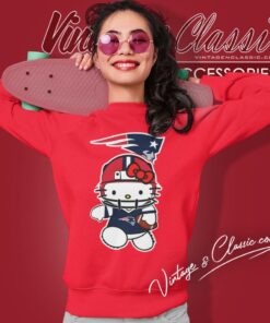 Hello Kitty New England Patriots Sweatshirt