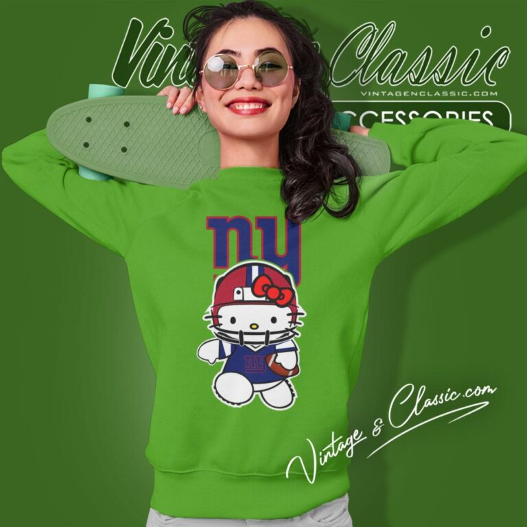 Hello Kitty New York Giants Sweatshirt Hello Kitty New York Giants Sweatshirt