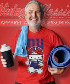 Hello Kitty New York Giants V Neck TShirt