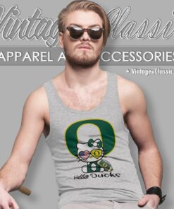 Hello Kitty Oregon Ducks Shirt 4 Hello Kitty Oregon Ducks Tank Top Racerback