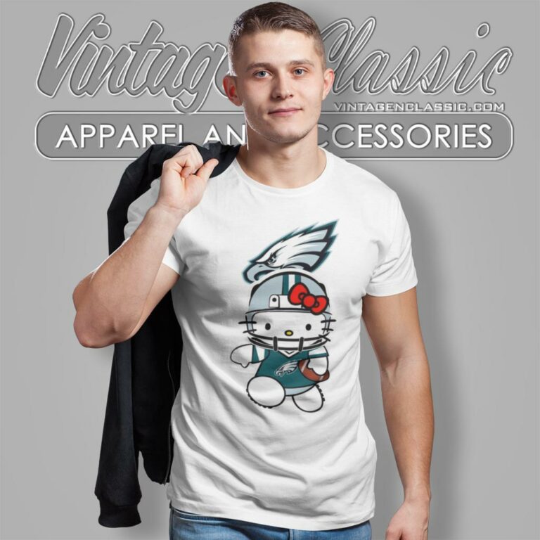 Hello Kitty Philadelphia Eagles T Shirt Hello Kitty Philadelphia Eagles T Shirt