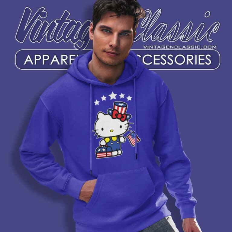 Hello Kitty Shirt 4th Of July Independence Day Hoodie Hello Kitty Shirt 4th Of July Independence Day Hoodie