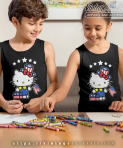 Hello Kitty Shirt 4th Of July Independence Day 4 Hello Kitty Shirt 4th Of July Independence Day Kid Tank Top