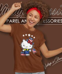 Hello Kitty Shirt 4th Of July Independence Day 8 Hello Kitty Shirt 4th Of July Independence Day Women T Shirt