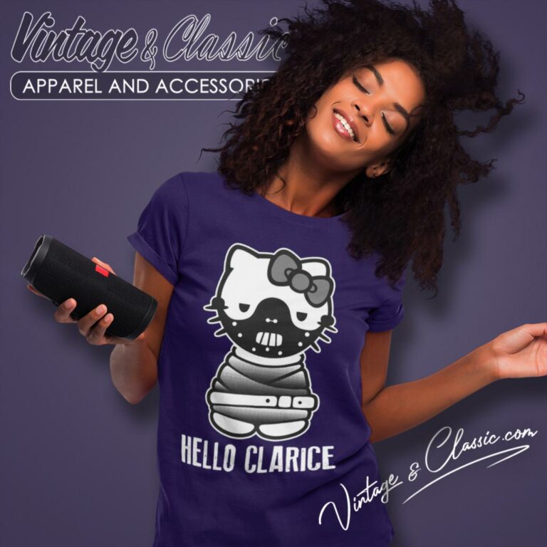 Hello Kitty Shirt Hello Clarice Silence Of The Lambs Women T Shirt Hello Kitty Shirt Hello Clarice Silence Of The Lambs Women T Shirt