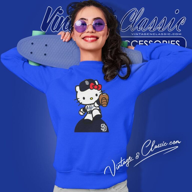 Hello Kitty Shirt San Diego Padres Sweatshirt Hello Kitty Shirt San Diego Padres Sweatshirt