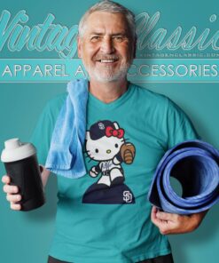Hello Kitty Shirt San Diego Padres V Neck TShirt