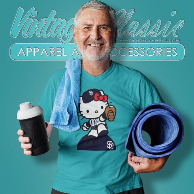 Hello Kitty Shirt San Diego Padres V Neck TShirt Hello Kitty Shirt San Diego Padres V Neck TShirt
