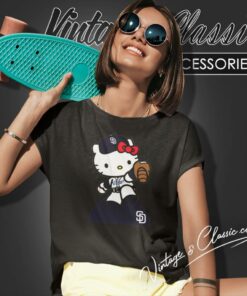 Hello Kitty Shirt San Diego Padres Women T Shirt