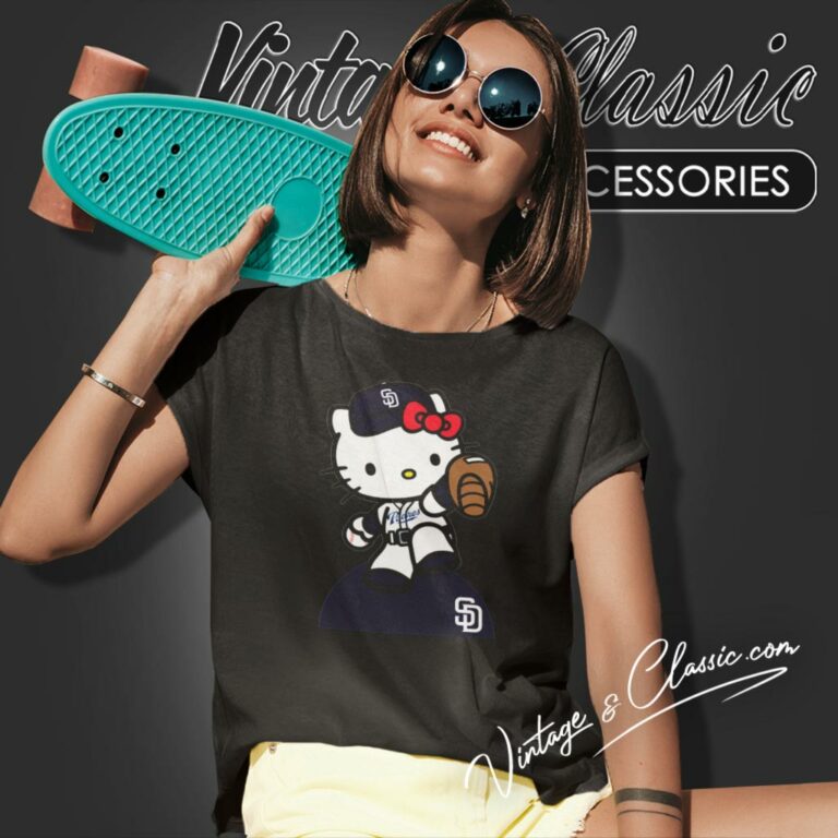 Hello Kitty Shirt San Diego Padres Women T Shirt Hello Kitty Shirt San Diego Padres Women T Shirt