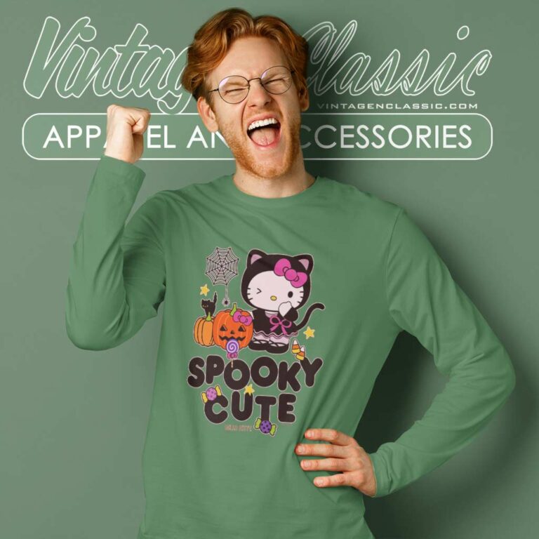 Hello Kitty Spooky Cute Shirt Long Sleeve Tee Hello Kitty Spooky Cute Shirt Long Sleeve Tee