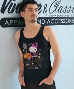 Hello Kitty Spooky Cute Shirt Tank Top Racerback