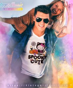 Hello Kitty Spooky Cute Shirt V Neck TShirt