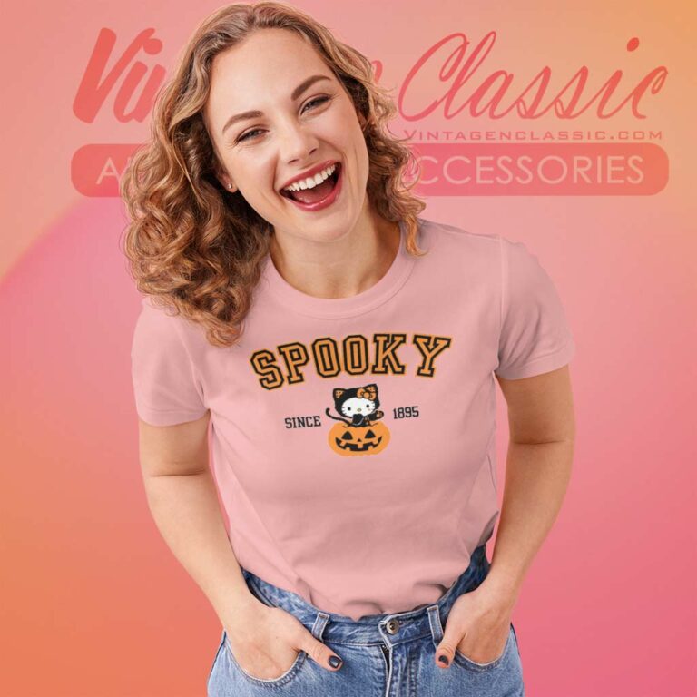 Hello Kitty Spooky Halloween Shirt Women TShirt Hello Kitty Spooky Halloween Shirt Women TShirt