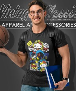 Hello Kitty Super Heroes Dc T Shirt