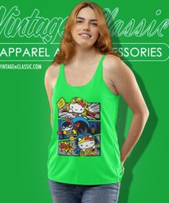 Hello Kitty Super Heroes Dc Tank Top Racerback