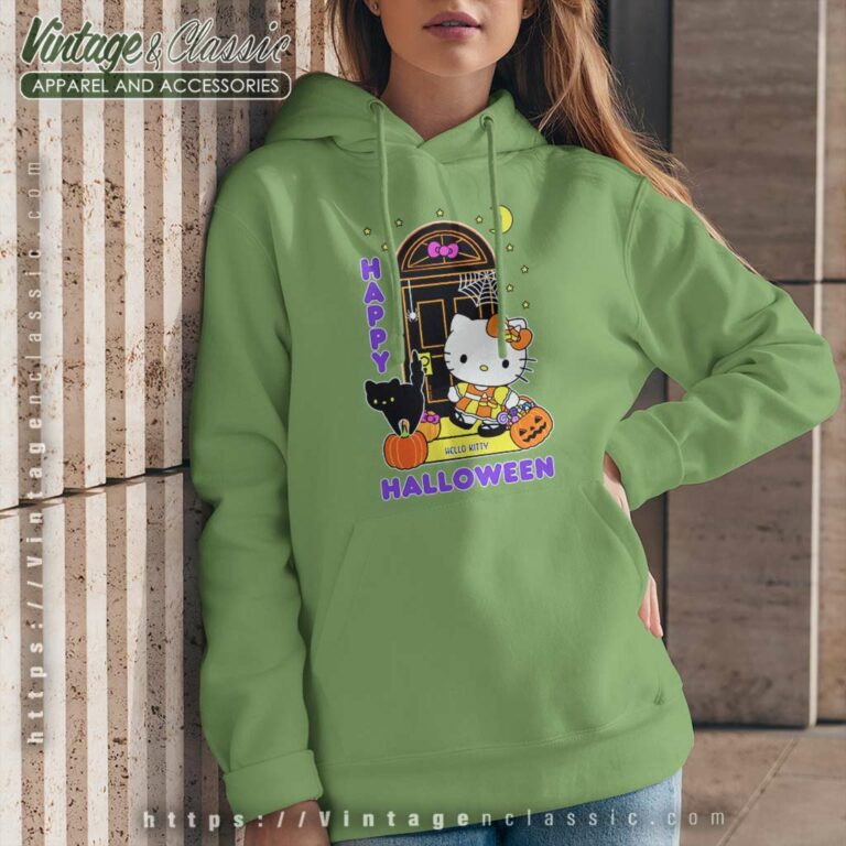 Hello Kitty Trick Or Treat Shirt Hoodie Hello Kitty Trick Or Treat Shirt Hoodie