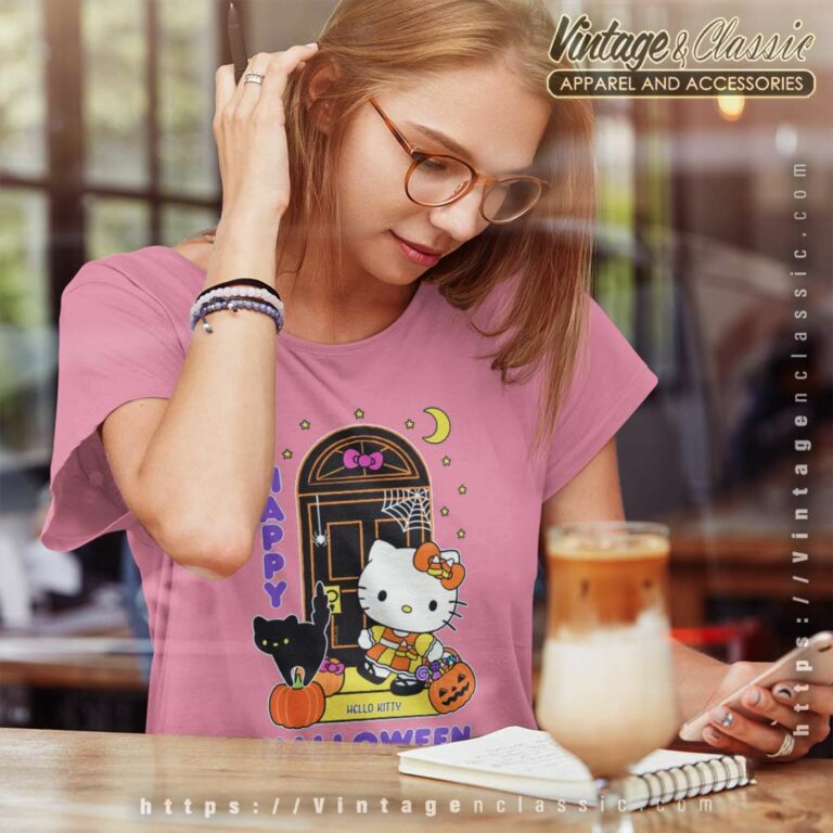 Hello Kitty Trick Or Treat Shirt Women TShirt Hello Kitty Trick Or Treat Shirt Women TShirt