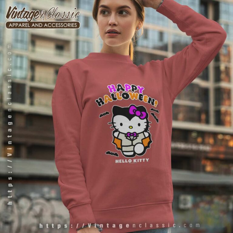 Hello Kitty Vampire Halloween Shirt Sweatshirt Hello Kitty Vampire Halloween Shirt Sweatshirt