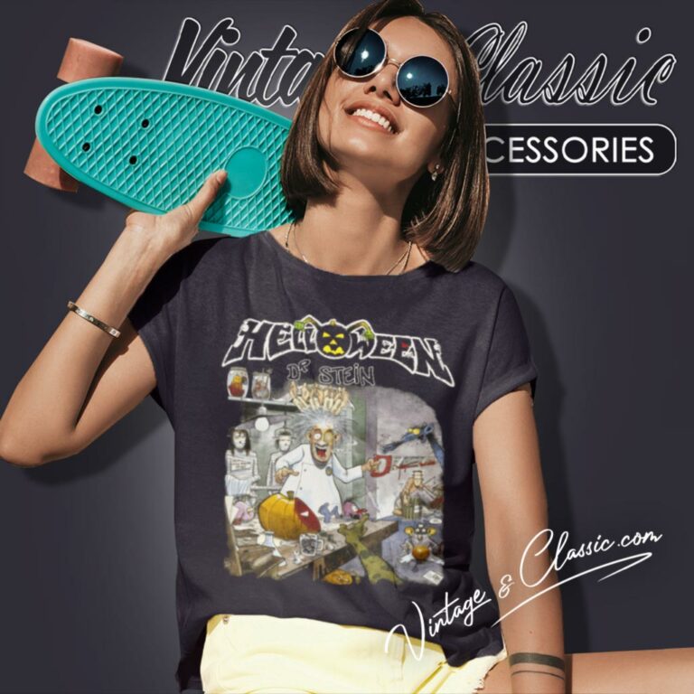 Helloween Dr Stein Women T Shirt Helloween Dr Stein Women T Shirt